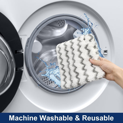 Steam Mop Replacement Pads for Shark Steam Mops S3500 Series S3501 S3601 S3550 S3901 SE450 S3801CO S3601D S2901 S2902 Shark Steam Pocket Mop, Micr...
