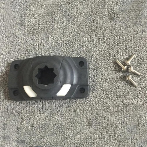 Kayak Navigation Frame, Kayak Starport Hd Rectangular Mount Base, Kayak Navigation Frame Accessories Kayak Rod Holder for Outdoor Fishing Mounting...