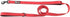 Dog Leash 8ft Long - RED - Traffic Padded Two Handle - Heavy Duty - Double Handles Lead for Control Safety Training - Leashes for Large Dogs or Me...