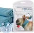 Pet Ice Band Dog Cooling Bandana for Dogs Cats Instant Cooling Collar Breathable Summer Scarf for Hot Days & Summer Large Grey...
