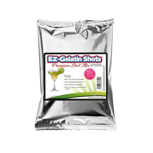 Margarita Jello Shot Mix 6.78 oz - Premium Gluten-Free Jello Mix for Tasty Jello Shots - Easy to Make EZ Gelatin Powder Mix for Jello Shots - Adul...
