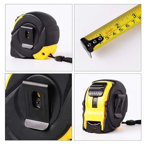Tape Measure Retractable Professional 7.5M/25FT Inch/Metric Scale Measuring Tape...