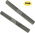 4 Way Wood Rasp Set of 2 - Premium High Carbon Steel Hand File and Round Rasp, Half Round Flat & Needle Files, Metal File Set for Sharping Wood an...