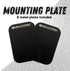 DiabloM6 Magnetic Cell Phone Mount Compatible with iPhone and Android Smartphones - 20mm Attachment Ball - Metal Plate attaches to Device......