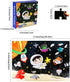 Puzzles for Kids Toddlers Ages 3-5, 36 Piece Space Jigsaw Puzzles for Children Birthday Party Favor, Learning Educational Toys for 3 4 5 6 7 8 Yea...