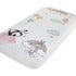Warner Brothers Looney Tunes Best Buds White, Pastel Blue, Pink, and Yellow Bugs Bunny, Tweety, and Sylvester The Cat Photo-Op Fitted Crib Sheet...
