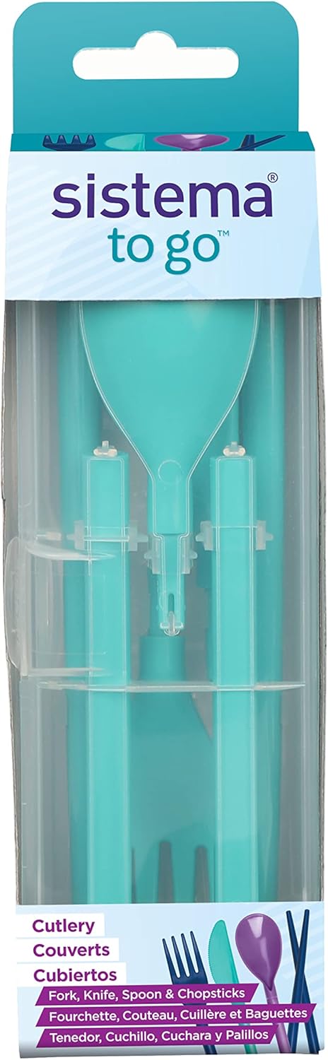 Sistema To Go Collection 4 Piece Cutlery Set...