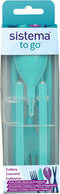 Sistema To Go Collection 4 Piece Cutlery Set...