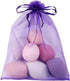 100pcs Organza Pouch Bag Drawstring 6"x9" 16x22cm Strong Gift Candy Bag Jewelry Party Wedding Favor (Puple)...