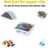 Creamic Farmhouse Paper Clip Holders for Desk 3.3-Inch (White)...