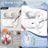 for AirPods Pro 2nd/1st Generation Case Cover, Compatible with Magsafe, Magnetic Automatic Lock, Charging Port Dust-Proof & Stand Design with Clea...