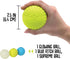 Chew King Glowing Fetch Ball, Dog Ball Toys, 2.5" Combo...