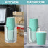Bathroom Cup Dispenser 5 oz Countertop,2 Pack Mouthwash Cup Holder for Bathroom,PC Small Disposable Cup Holder for 5oz Paper Cups and Mouthwash Cu...