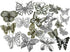 Assorted Butterfly Charm Pendant Connector for DIY Jewelry Making Findings(21pcs,Big Size)...