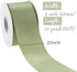 Sage Green Ribbon Double Face Satin Ribbon 2 Inch Moss Ribbon for Wedding Bridal Bouquet Baby Shower Party Decorations - 25Yards...