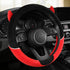 Cute Devil Horns Car Steering Wheel Covers Plush Steering Covers for Women, Universal Fit 15 Inch,Anti-Slip & Odor-Free (Red)...