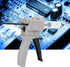 Hot Glue Gun, Manual Single Tube Handle Tool, Dispenser Glue Gun, Melt Adhesive Gun Plastic Tool Liquid for Pressing Squeezing DIY Crafts and Quic...