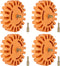 4PCS Decal Remover Eraser Wheel Rubber Eraser Wheel for Drill Removes Car Stripes Vinyl Tapes and Graphics Rubber Eraser Wheel Tool Kit for Cars, ...