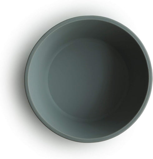 mushie Silicone Suction Bowl | BPA-Free Non-Slip Design (Dried Thyme)...