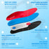 Arch Support Flat Feet Insoles - Orthotic Shoe Inserts, 3cm, Red, Unisex...