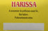 Harissa Condiment In Tube - Spicy 120 Gr...