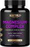 Magnesium Citrate & Oxide 500mg Complex Supplement - High Absorption Maximum Strength - Helps Support Bone Density and Strength, Muscles, Energy a...