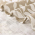 Treatmentex Leaf Valance Window Curtain for Kitchen Basement Bedroom 52" W x 15" L Taupe and White 1 Panel...