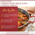 Garcima 10-Inch Carbon Steel Paella Pan, 26cm...