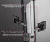 Refrigerator Door Lock Without Padlock - Black
