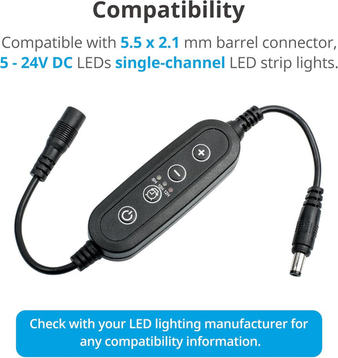 NICREW Aquarium Light Timer&Dimmer, Easy to Program Single Channel Fish Tank Light Controller...