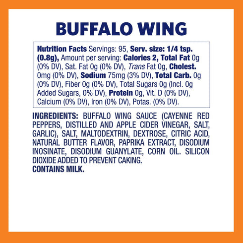 Kernel Season's Popcorn Seasoning, Buffalo Wing, 2.85 Ounce...