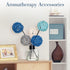 DomeStar 24PCS Blue Decorative Balls for Bowl Centerpiece, 2 Inch Rattan Balls Bowl Fillers Decor - Wicker Twig Orbs Spheres, Wedding Home Vase Ta...