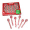 CANDY CANE Spoons, peppermint flavored, (1) box...