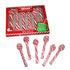 CANDY CANE Spoons, peppermint flavored, (1) box...