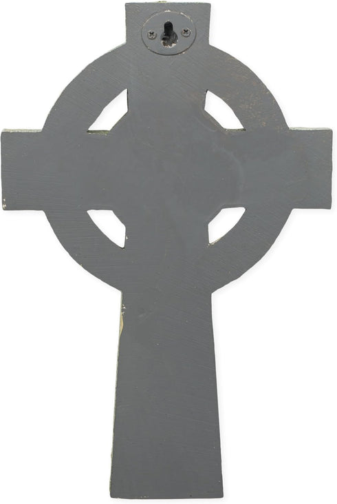 Joseph's Studio by Roman Inc., CELTIC WALL CROSS, Garden Collection, Religious Statue, Holy Family, Memorial, Angel, Patron Saint, Garden Décor (9...