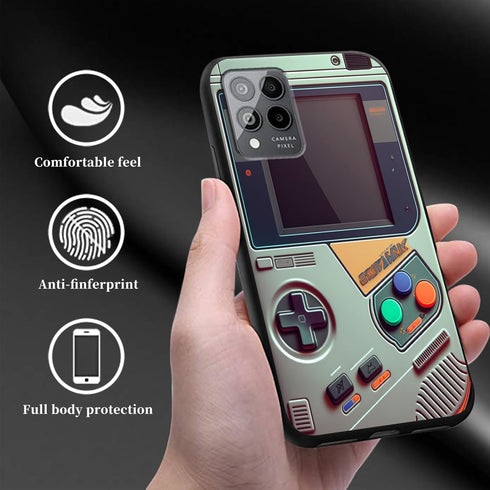for T-Mobile Revvl 6 Pro Case for Women Men Girls Soft Slim TPU Shockproof Phone Cover Case for Revvl 6 Pro 5G, Retro Game Console Print...