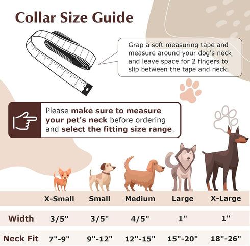 Dog Collars for Large Dogs with Cute Blue Stripes Design for Boys Dog, Adjustable Soft Pet Collar for XS Small Medium Large Dogs (XL)...