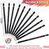 12 PCS Drawing Pencils – Professional Graphite Sketch Pencils (8B-2H) in a Robust Metal Case – Ideal for Drawing, Sketching, Shading for Artists &...