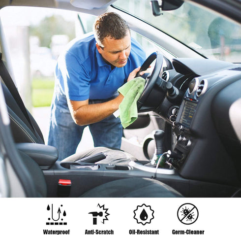 SEG Direct Disposable Plastic White Opaque Steering Wheel Cover, 100pcs/Carton, Universal for Cars, Trucks...