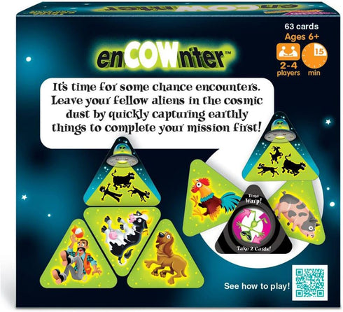 enCOWnter Three Corner Strategy Game by TREND enterprises, Inc. - Family-Friendly Card Games...