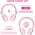 Riwbox BT05 Bluetooth Kids Headphones Wireless Foldable Headset Over Ear with Volume Limited and Mic/TF Card Compatible for iPad/iPhone/Tablet (Pi...