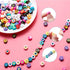 960Pcs Polymer Clay Beads Bracelet Making Kit, 48 Styles Trendy Cute Fruit Smile Face Mixed y2k Beads Charms for Bracelets Necklace Earring Jewelr...