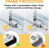 Window Locks, 4 Sets Premium Sliding Window Locks Security Up and Down Window, Vinyl Double window locks for Childproof Home Safety, Adjustable Ve...