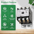 Air Conditioner Contactor,24VAC Provide Stable and Reliable Control for Your Air Conditioning System,Strong Compatibility (3P_40A)...