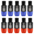 4-Pole 4Pin NL4FC Connector Ohm Plug Speaker Audio Cable Plug Adapter Compatible with Neutrik Speakon NL4FC, NL4FX, NL2FC (5pcs Orange + 5pcs Blue...