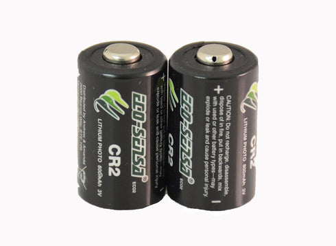 Eco-Sensa CR2 Lithium Battery - High Performance CR2 Battery, 10 years of shelf life (2 Count2)...