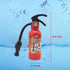 2 Pack Toy Fire Extinguisher Firefighter Role Play Toys for Kids, Small Water Gun Squirt Toys Gifts for Boys Girls Pool Beach Outdoor Play, Firema...