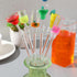 Cabilock 10pcs Cocktail Mixing Sticks Glass Stirring Rod Cocktail Swizzle Stirrer Sticks Drink Coffee Beverage Stirrers Coffee Stir Sticks for Hom...