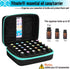 FITNATE Essential Oils Storage, Essential Oils Carrying Case for 30 Bottles, Hold Up to 5ml,10ml, 15 ml Essential Oils with Bottle Opener, Bottle ...