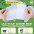 Laundry Detergent Sheets,90 Sheets (up to 180 loads) Eco Friendly Laundry Soap Sheets,Travel Laundry Detergent, No Plastic Jug,New Liquid-Less Tec...
